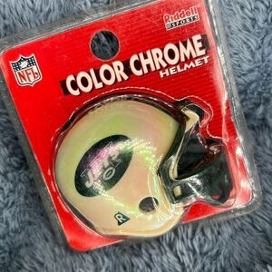 NFL NEW YORK JETS MINIATURE HELMET (Riddell Color Chrome) NEW